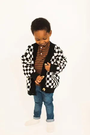 Frankel Checkered Cardigan