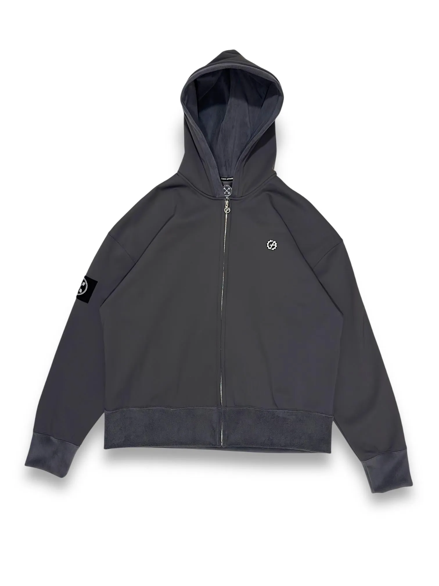 GEAR-ZIP PATCH POLAR FLEECE JACKET [LIMITED EDITION]