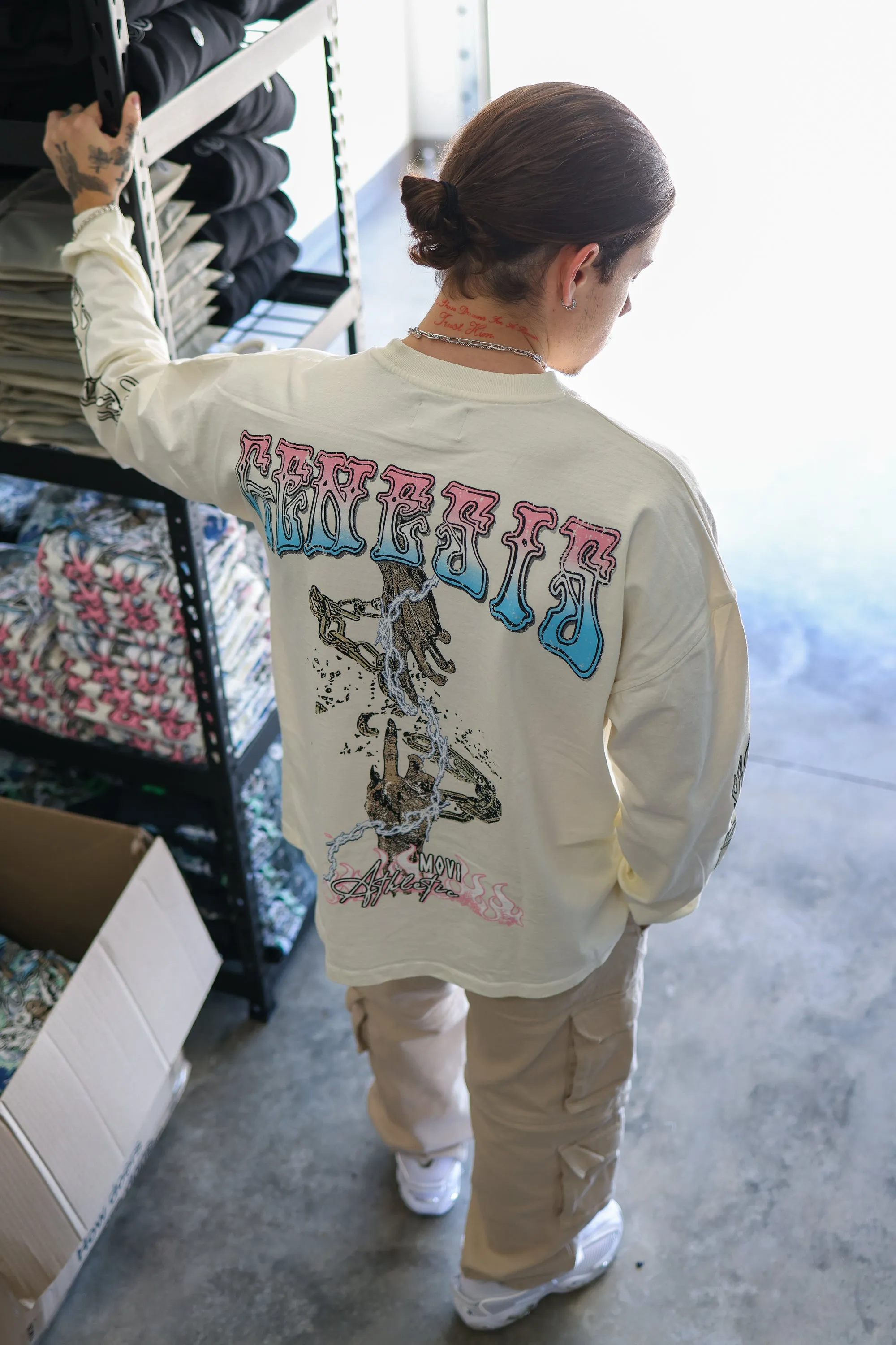 GENESIS RISING LONG SLEEVE - OFF WHITE