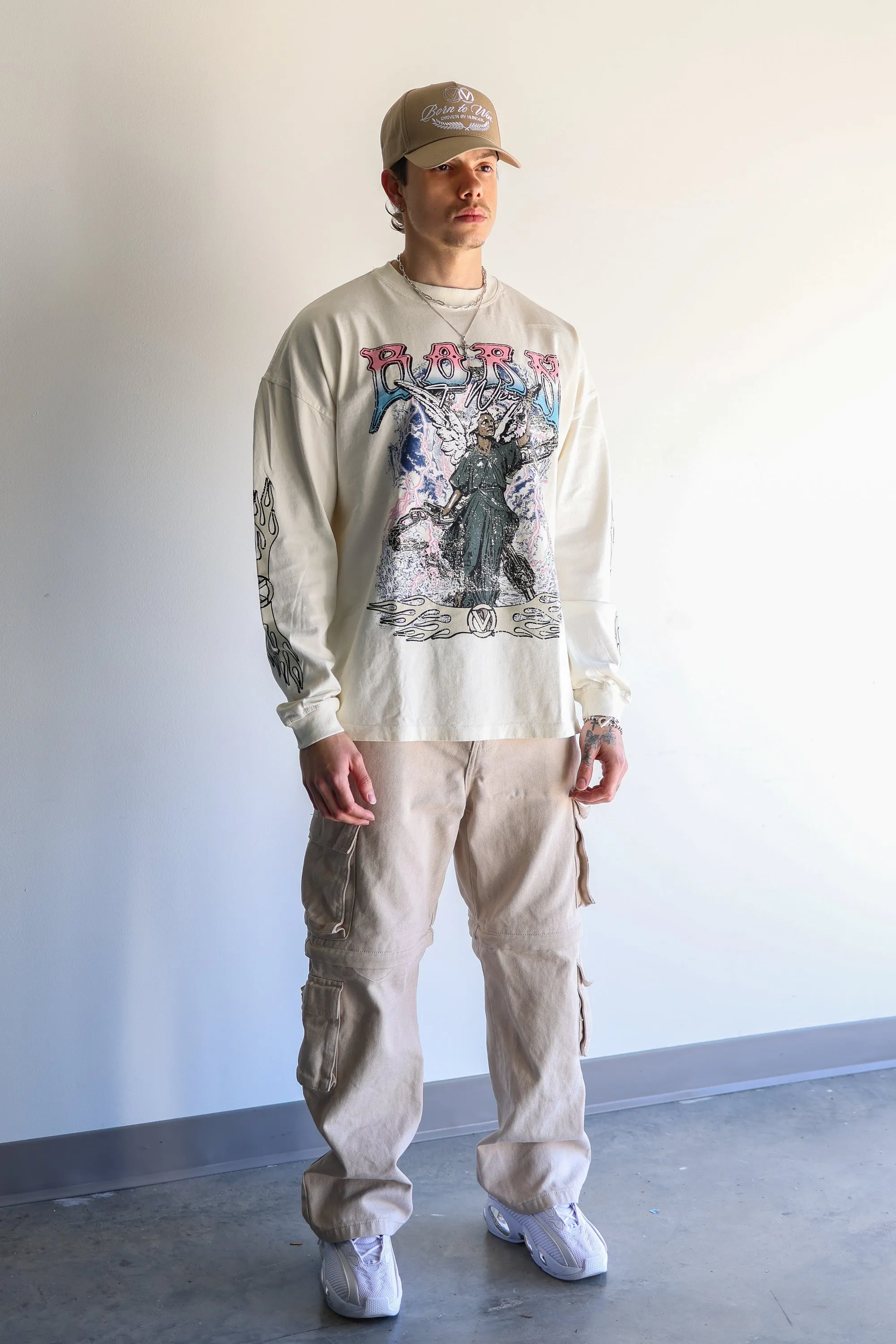GENESIS RISING LONG SLEEVE - OFF WHITE