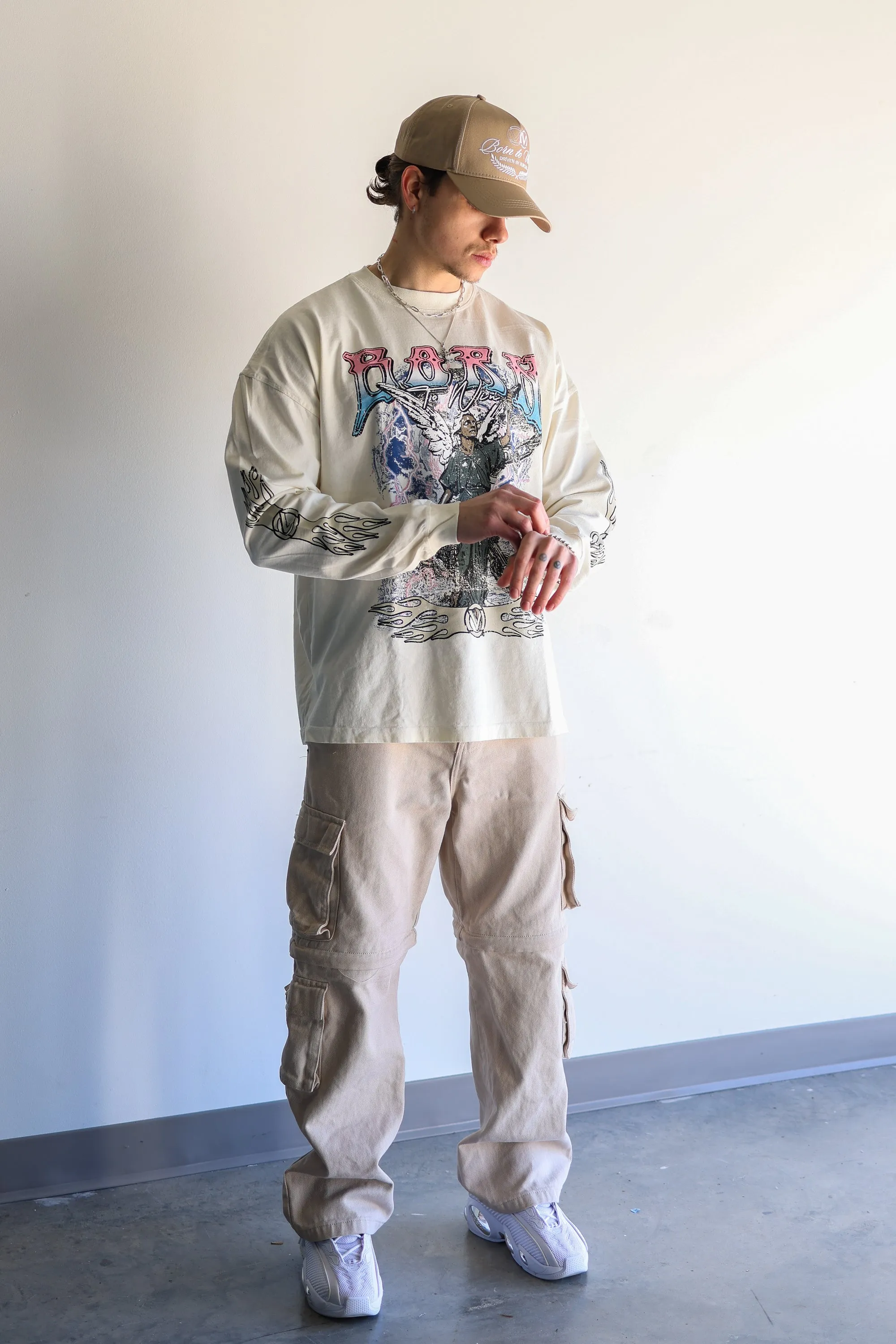 GENESIS RISING LONG SLEEVE - OFF WHITE