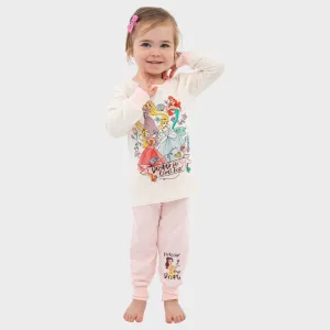 Girls Disney Princess Pajamas