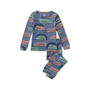 Goodnight Pajama Set - Japanese Trains