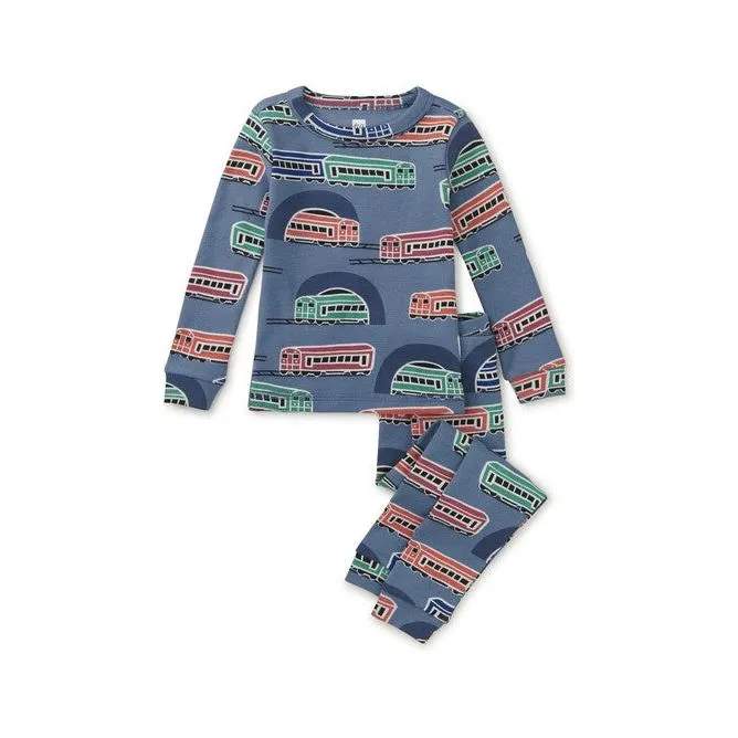 Goodnight Pajama Set - Japanese Trains
