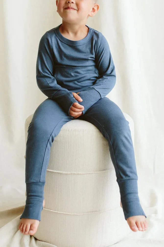 Goumikids - Long Sleeve Jogger Set - Midnight