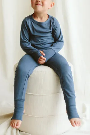 Goumikids - Long Sleeve Jogger Set - Midnight