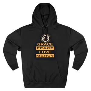 Grace Peace Love Mercy Unisex Hoodie