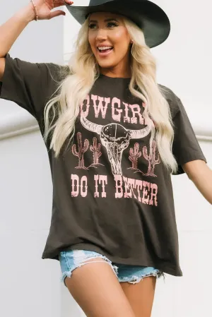 Graphic Print Oversized T Shirt
