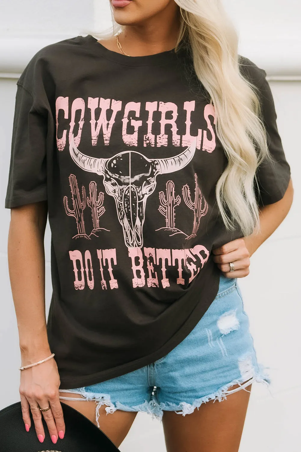 Graphic Print Oversized T Shirt