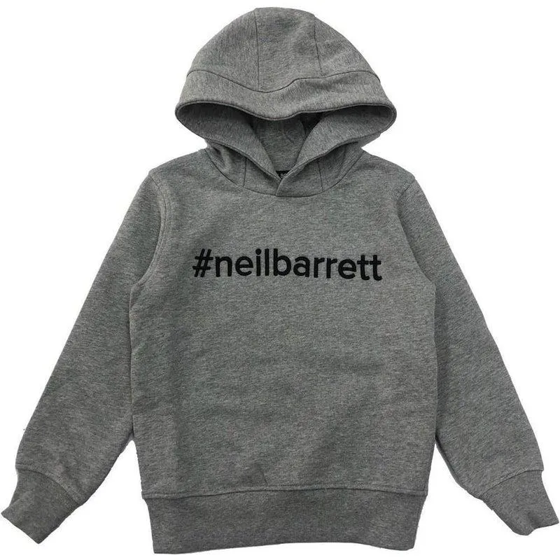 Grey Hooded Sweatshirt