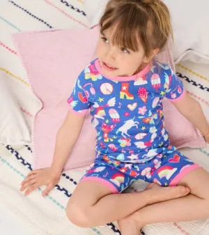 Groovy Doodle Short Pj Set