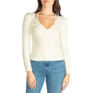 Guess Women's LS V-Neck Aline Sweater