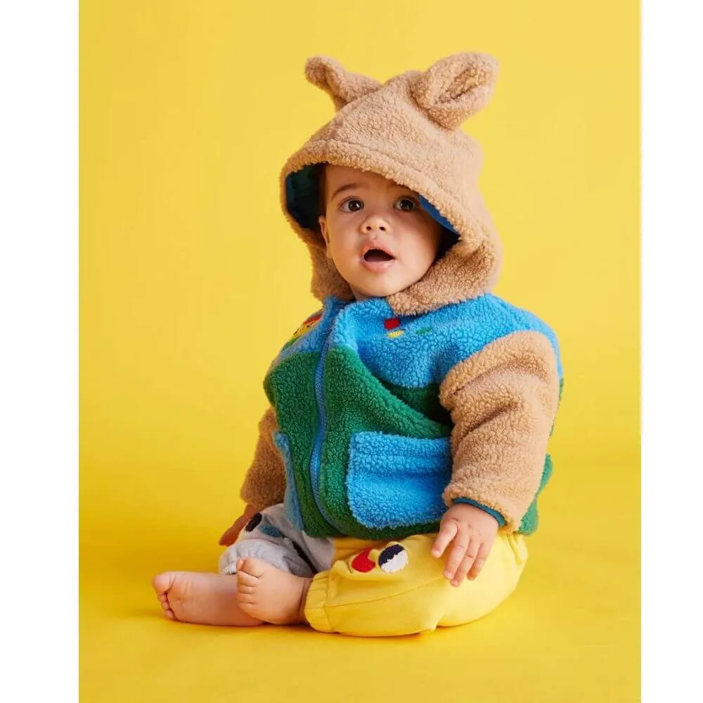 Halcyon Nights Rainbow Express Sherpa Jacket
