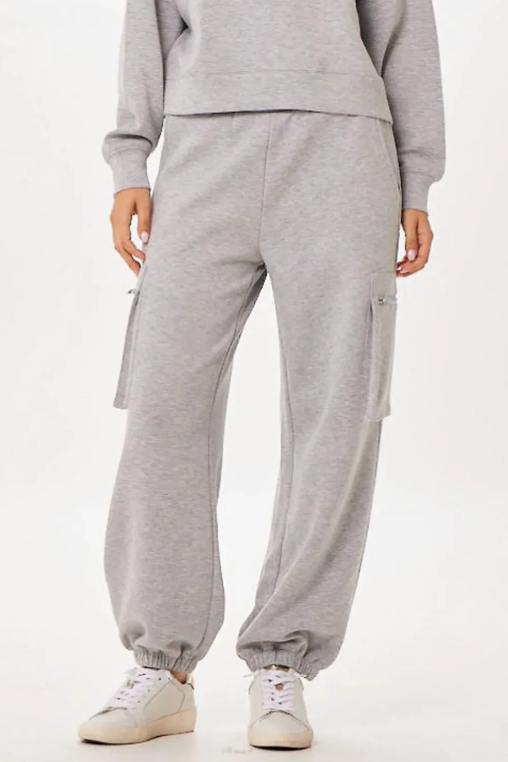 Head in The Clouds Set (Pants-Heather Grey)