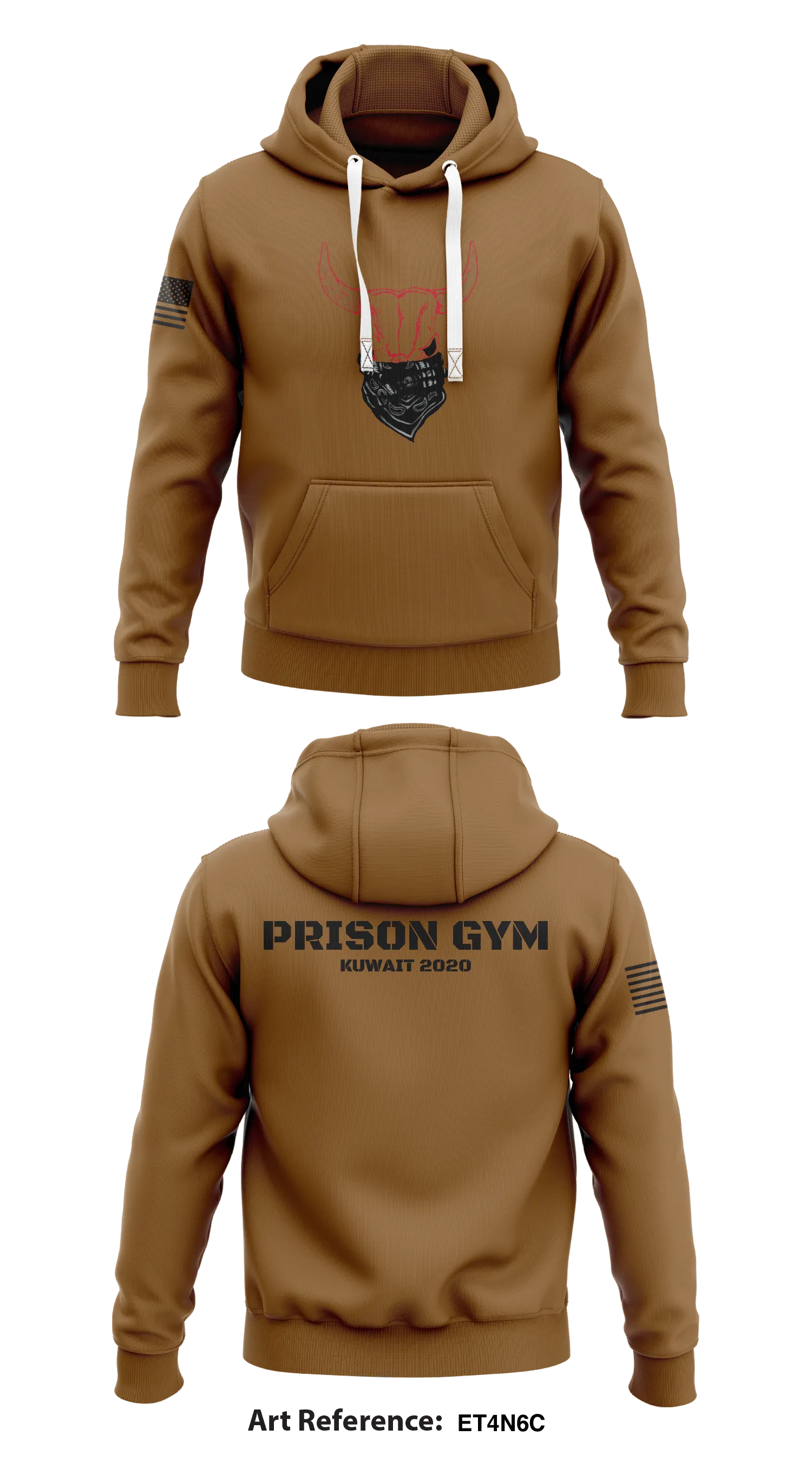 HHC 1-189th GSAB Store 1 Core Men's Hooded Performance Sweatshirt - ET4N6C