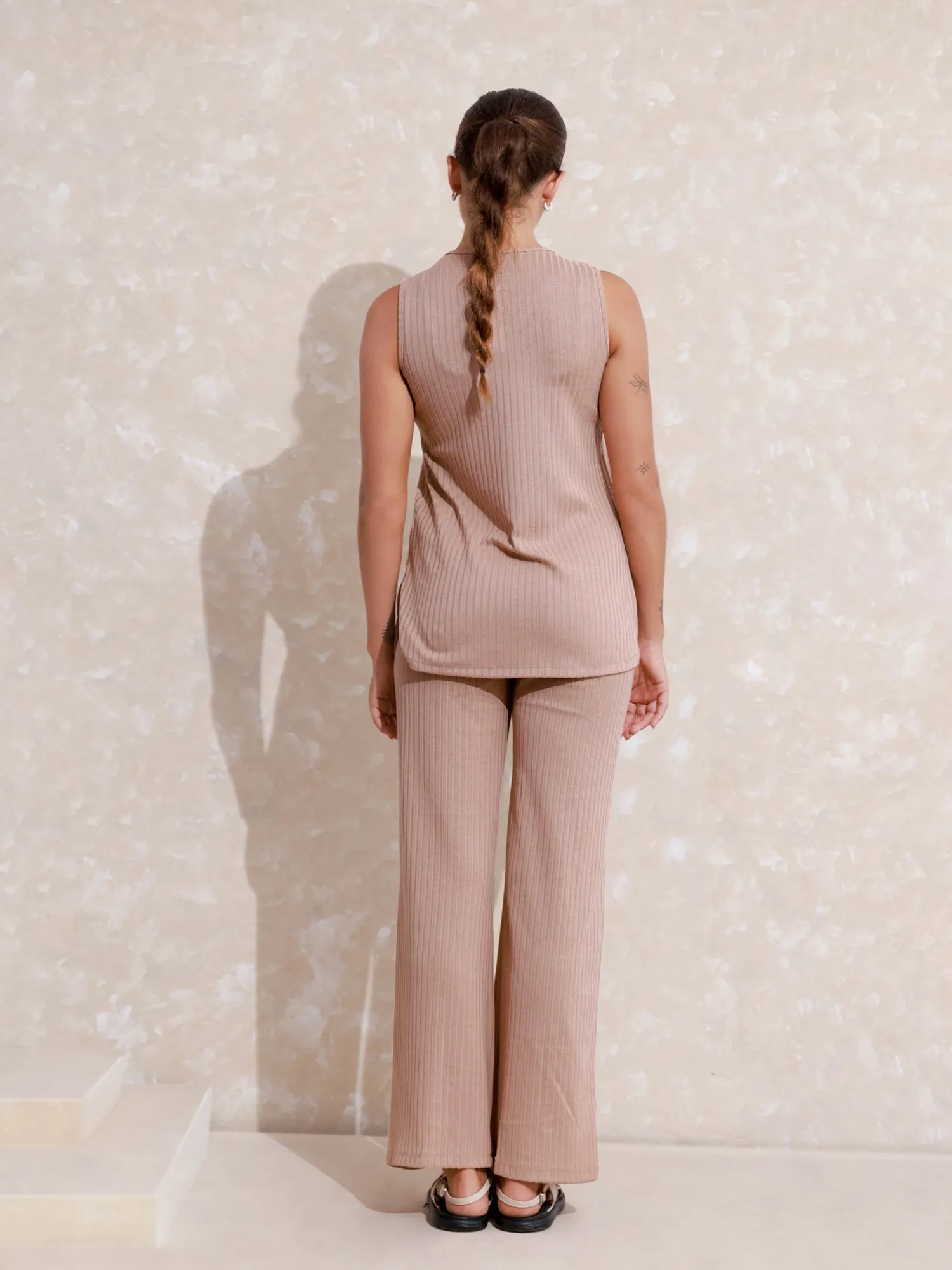 High Neck Loose Fit Top