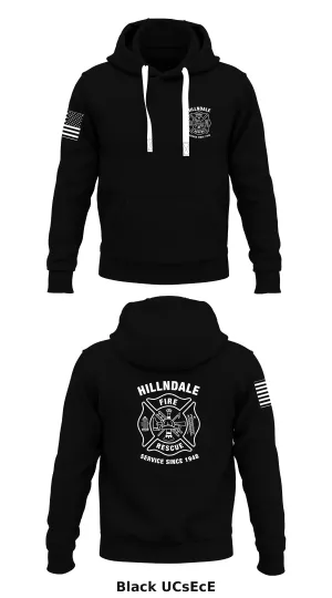 Hillndale Fire Department  Store 1  Core Men's Hooded Performance Sweatshirt - UCsEcE