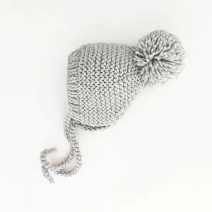 HUGGALUGS Garter Stitch Knit Bonnet