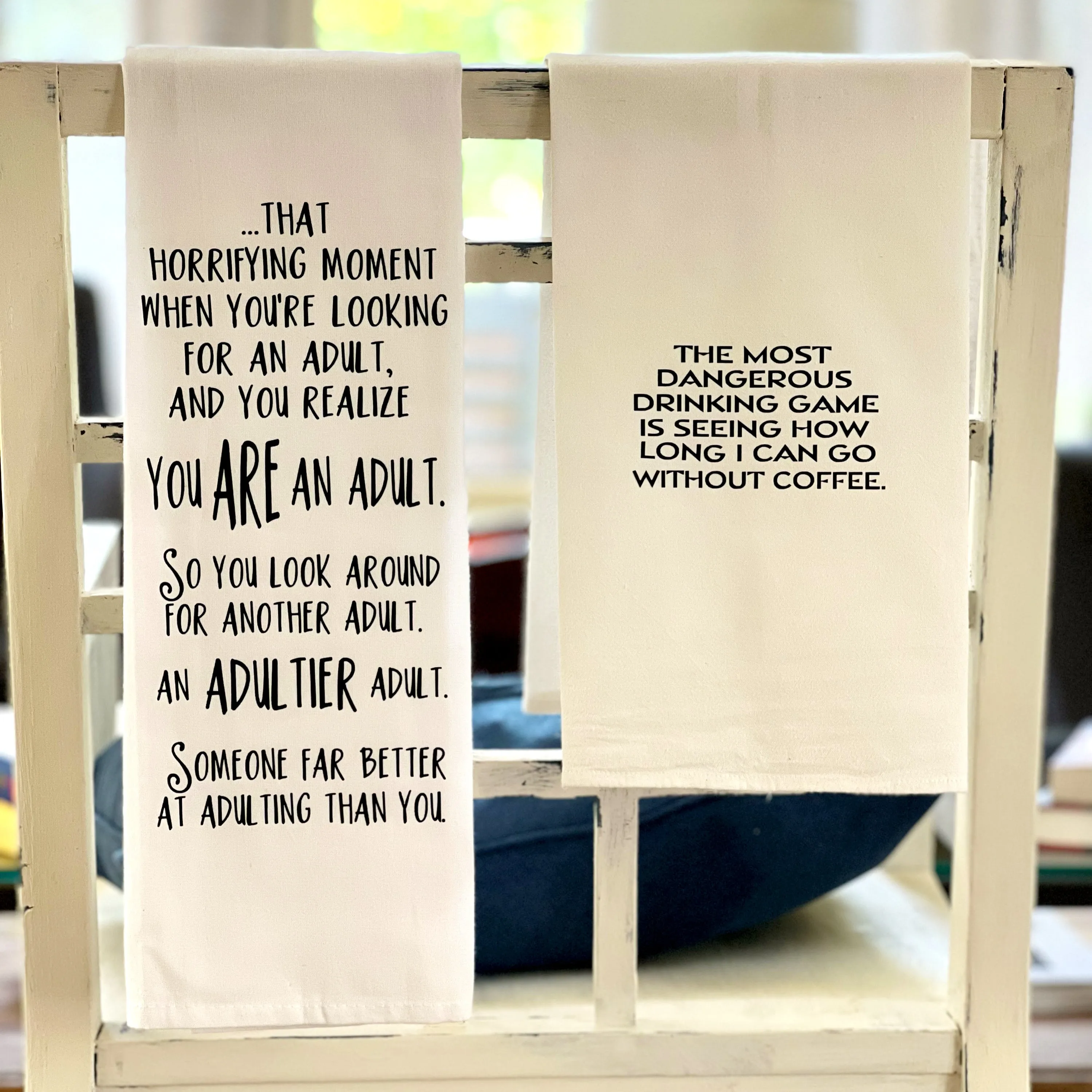 i am not a sample - humorous bar kitchen towel SM