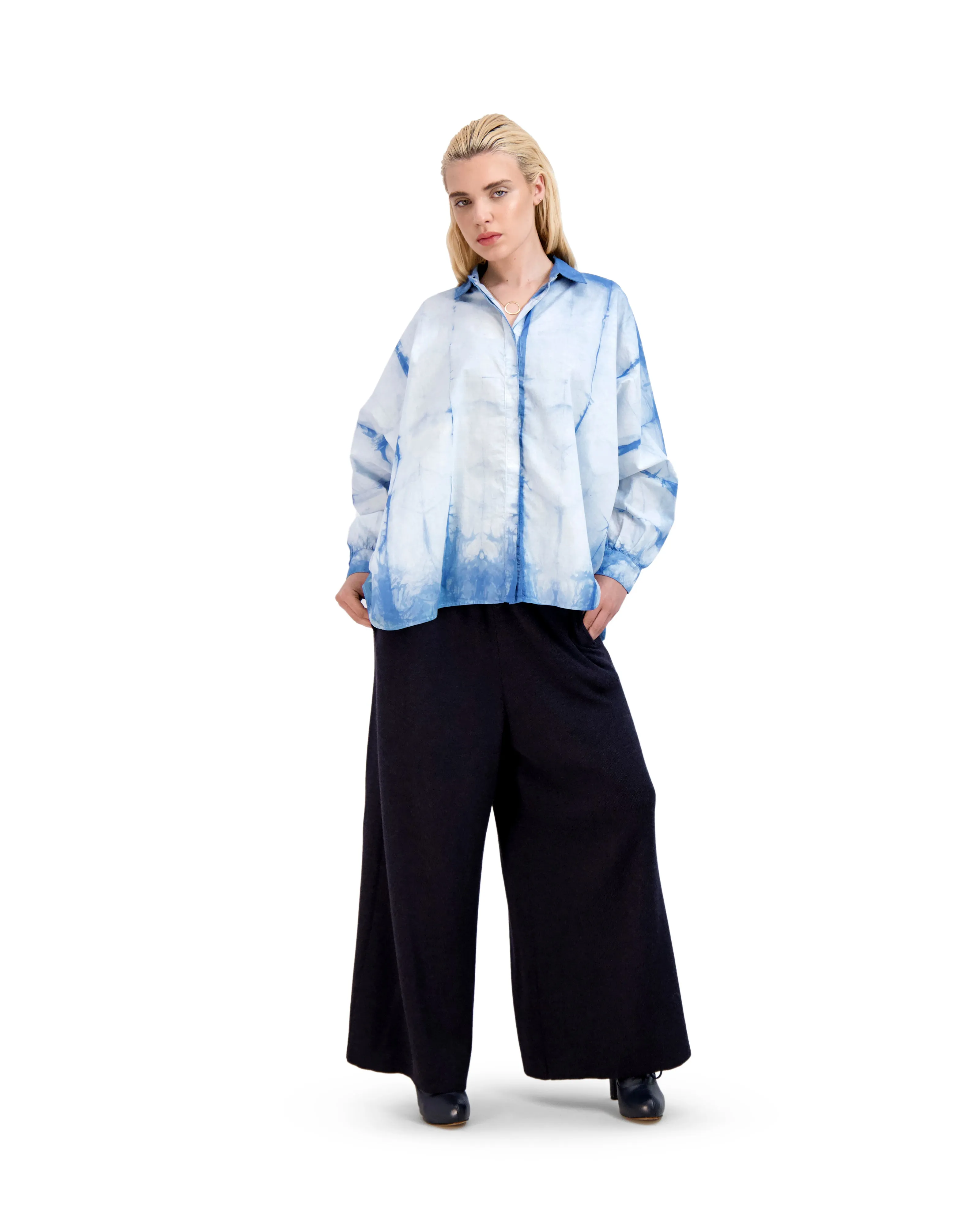Indigo Oversized Shirt