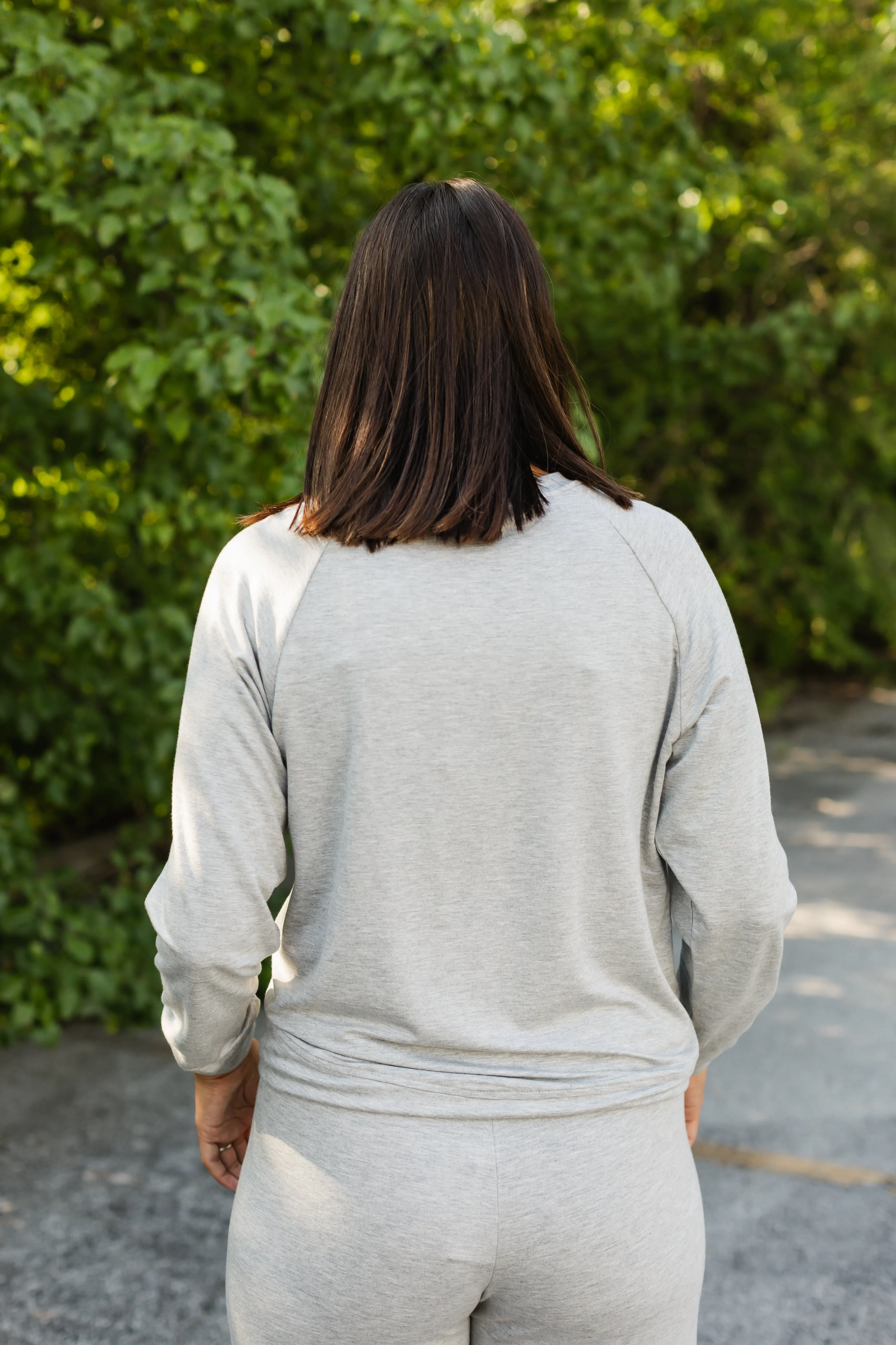 jett top in grey