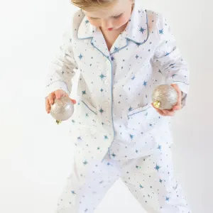 Kid's Oh My Stars Pajama in Twilight Blue