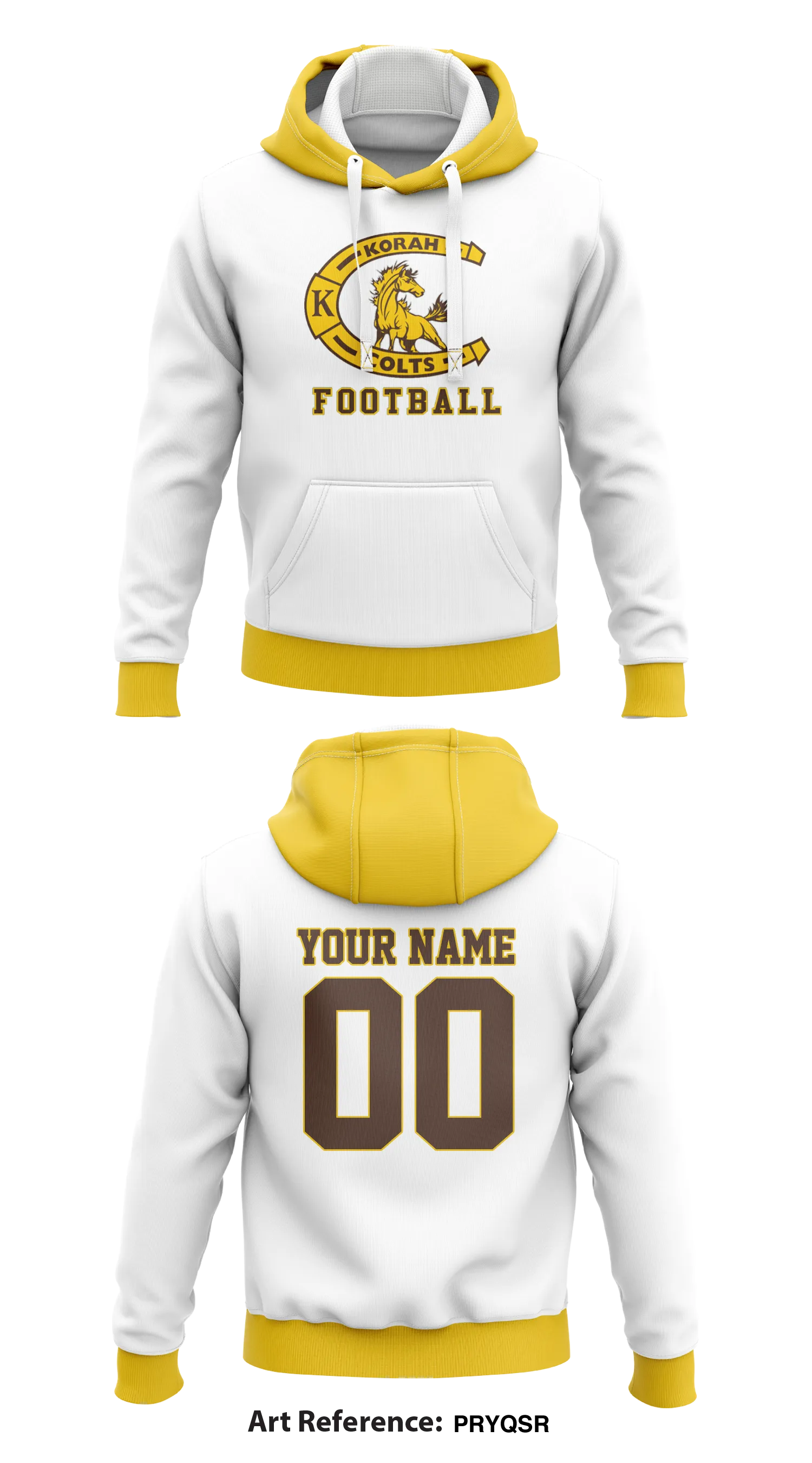 Korah collegiate  Store 1 Core Men's Hooded Performance Sweatshirt - prYqsR