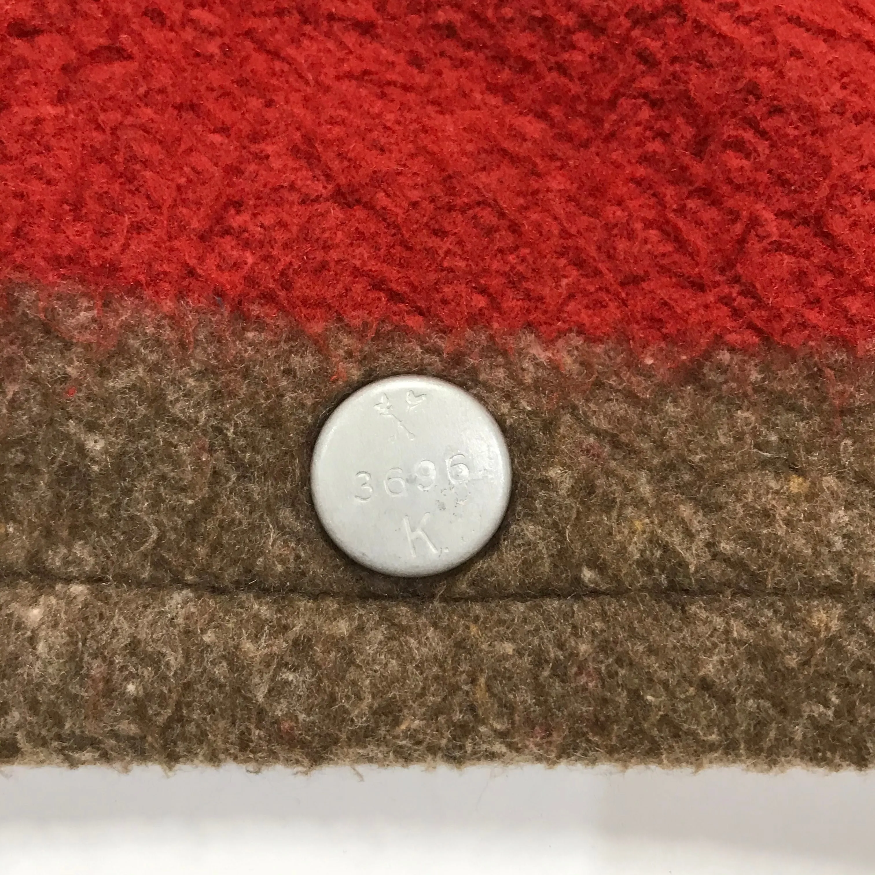 [L] Kapital Nautical Fleece Cardigan Brown