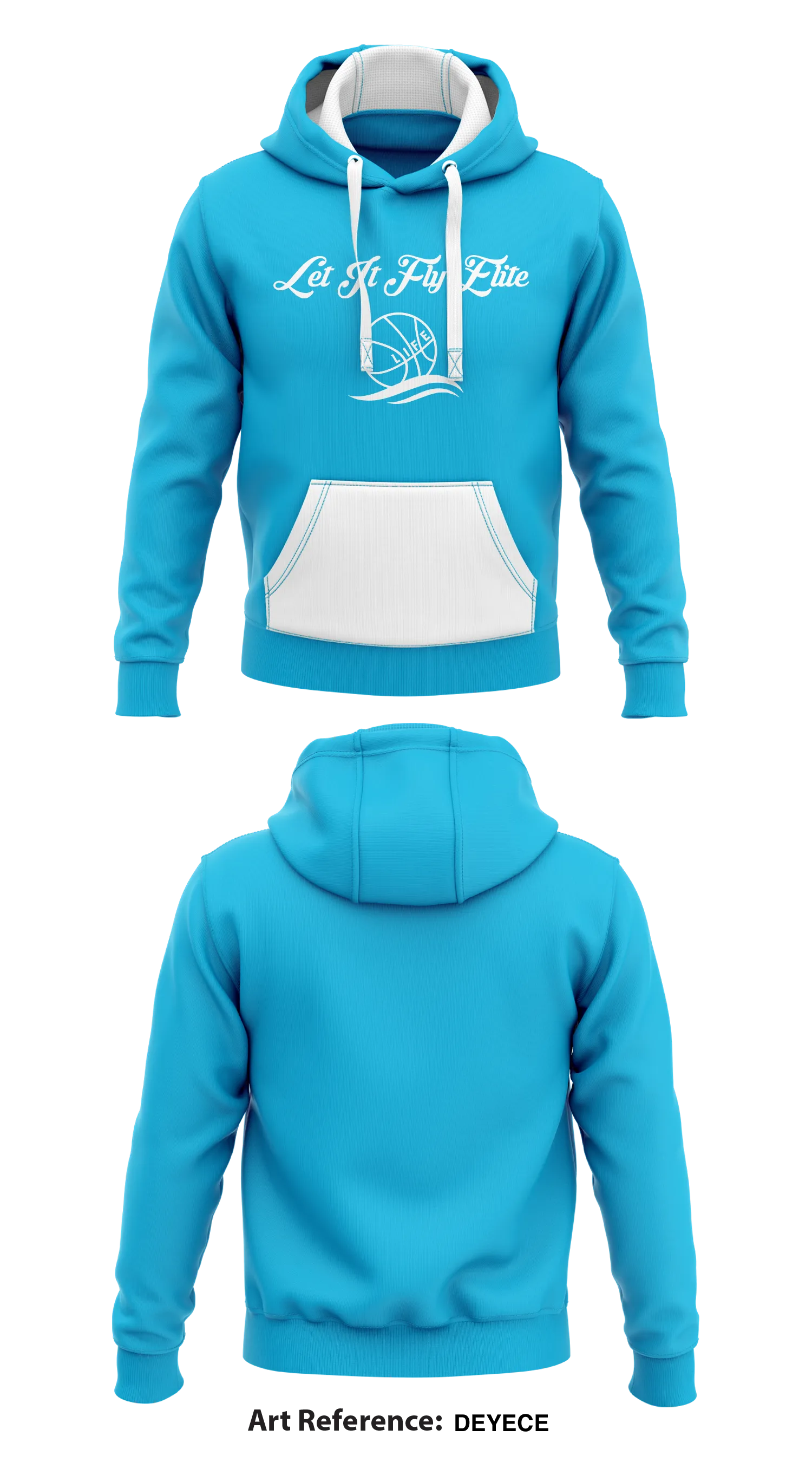 Let It Fly Elite Store 1 Core Men's Hooded Performance Sweatshirt - DEYece