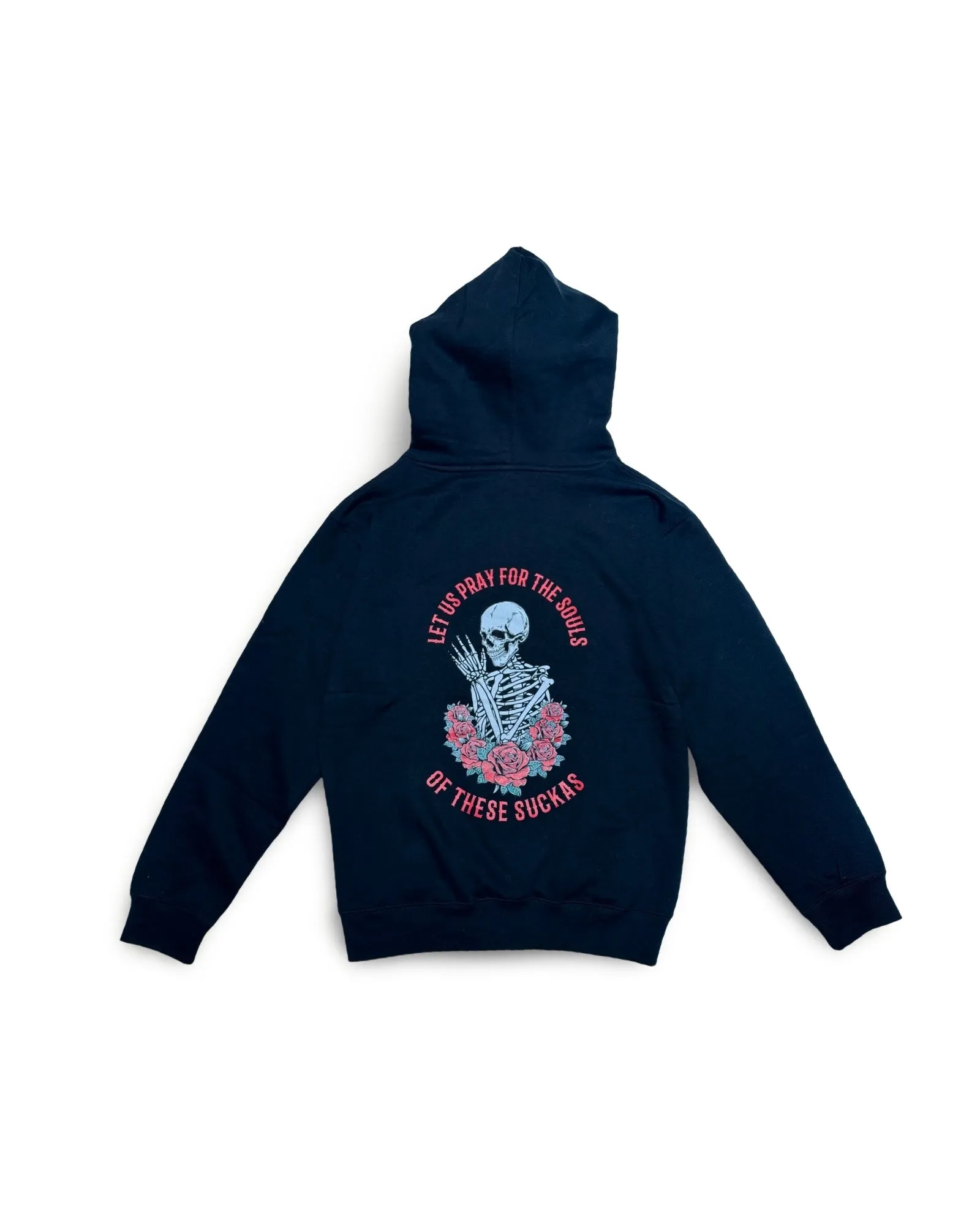 Let Us Pray Hoodie - Black/Red