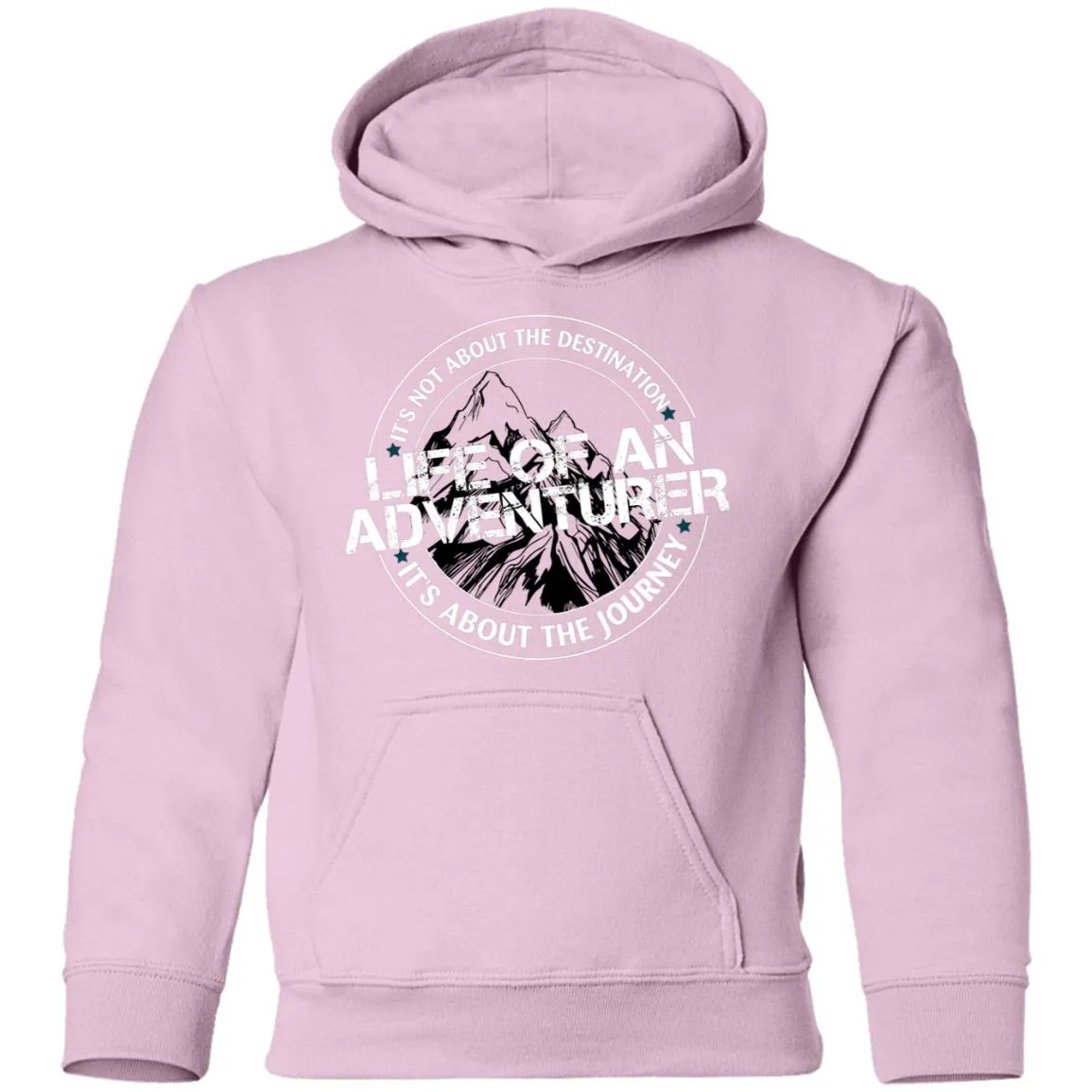 Life of an Adventurer G185B Gildan Youth Pullover Hoodie