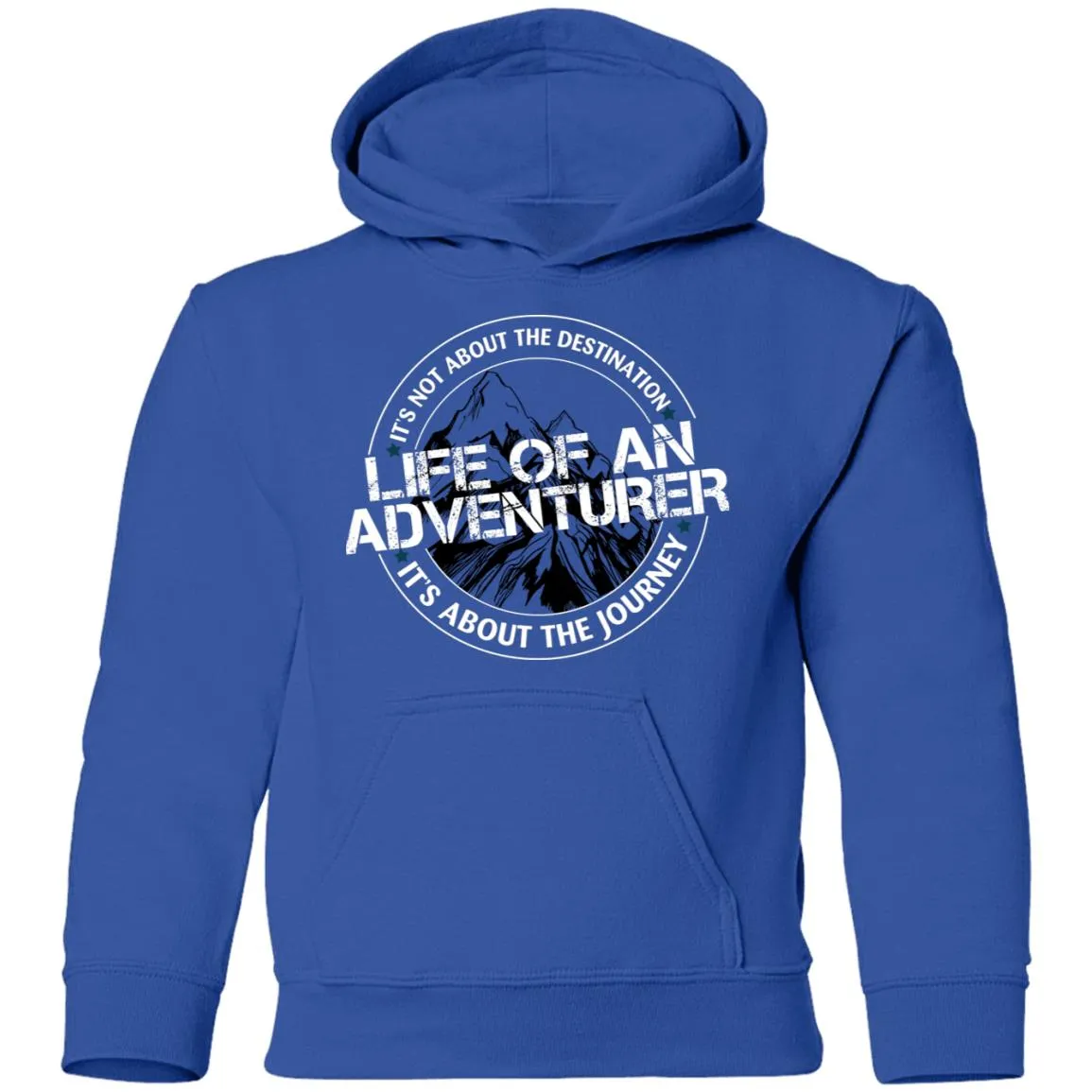 Life of an Adventurer G185B Gildan Youth Pullover Hoodie