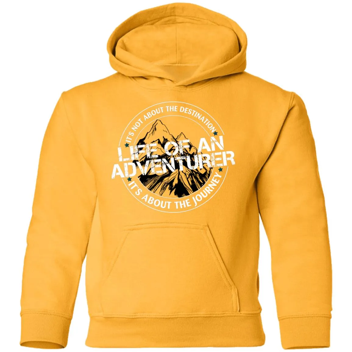 Life of an Adventurer G185B Gildan Youth Pullover Hoodie