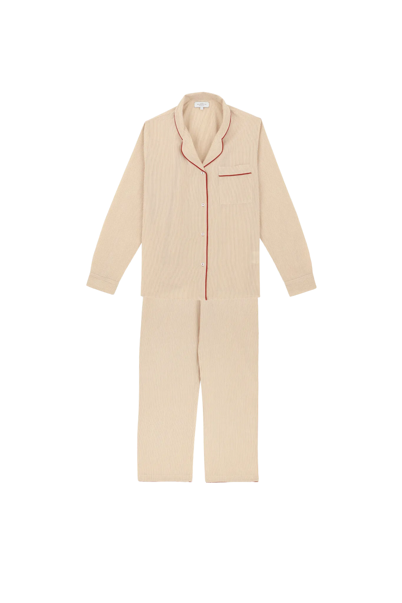 Lily Pyjama in Cream