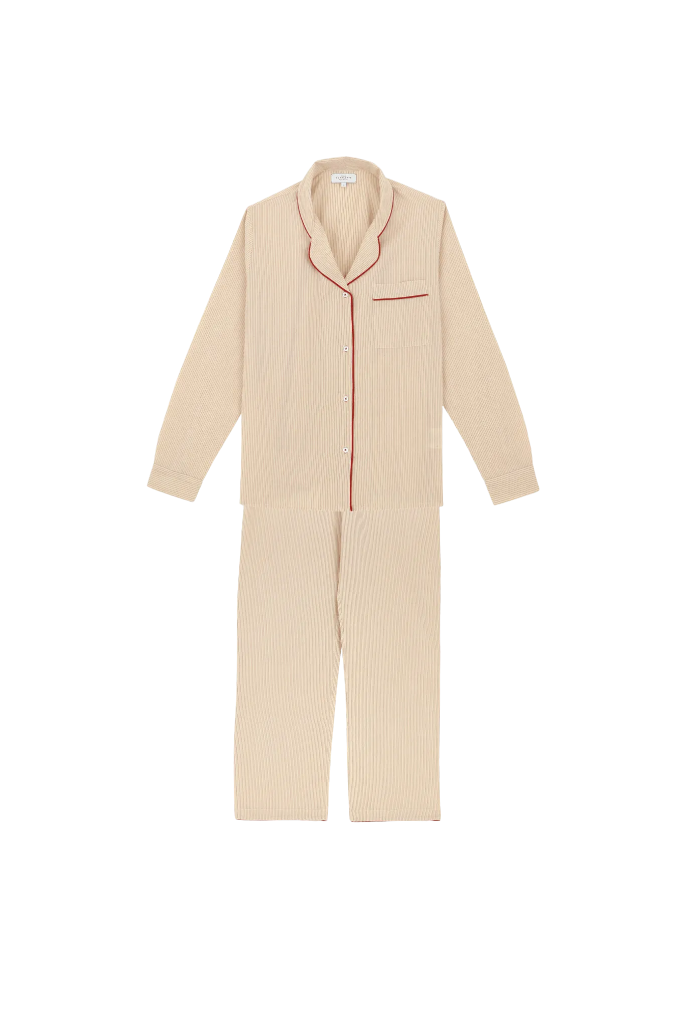 Lily Pyjama in Cream