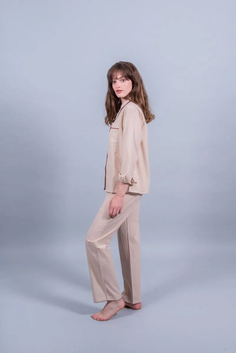 Lily Pyjama in Cream