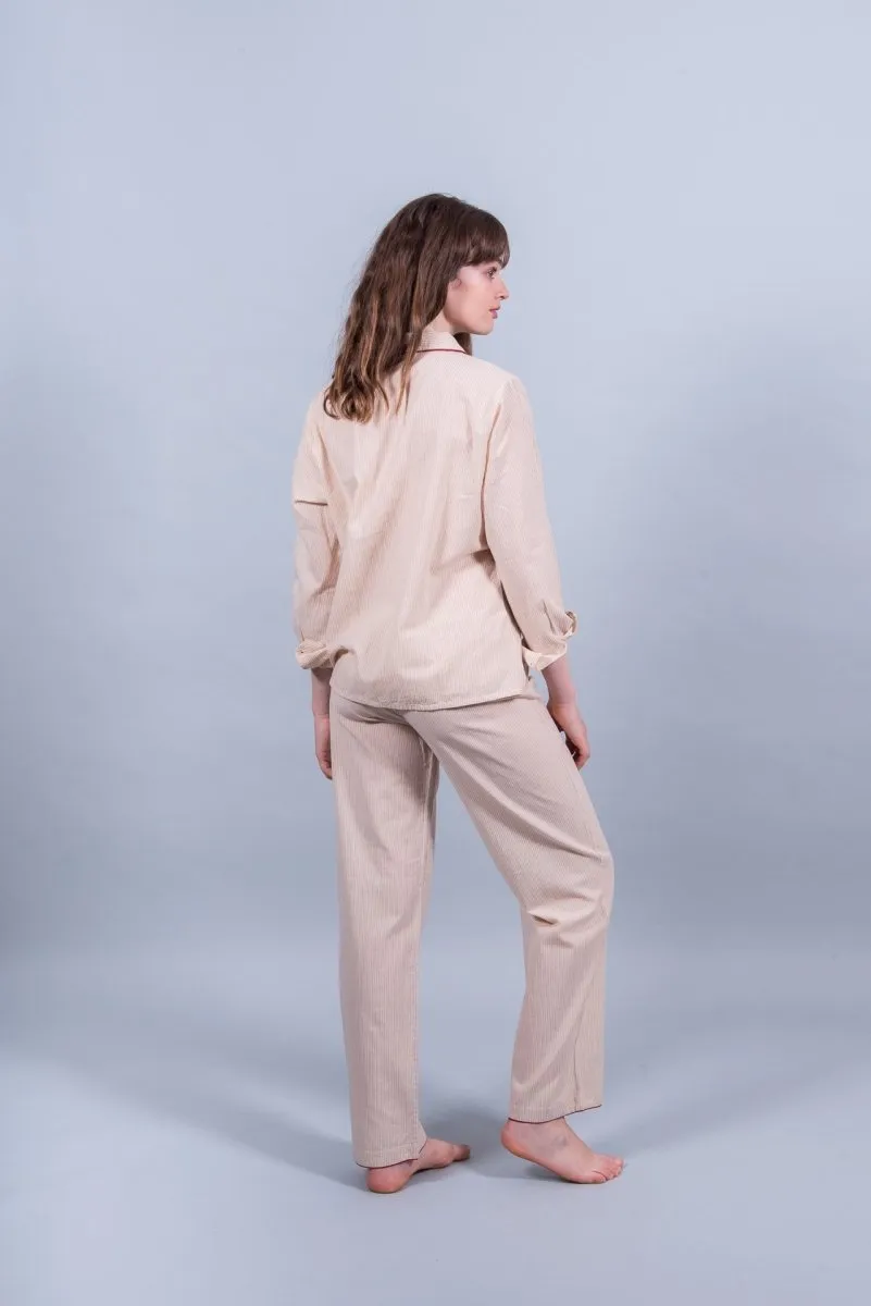 Lily Pyjama in Cream