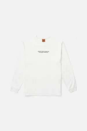 Local Terry Ls T-Shirt White