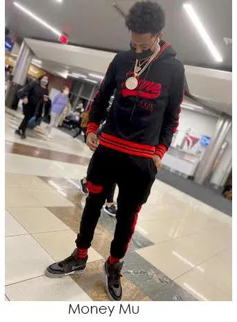 Logo Pure All Varsity Long Sleeve Hoodie