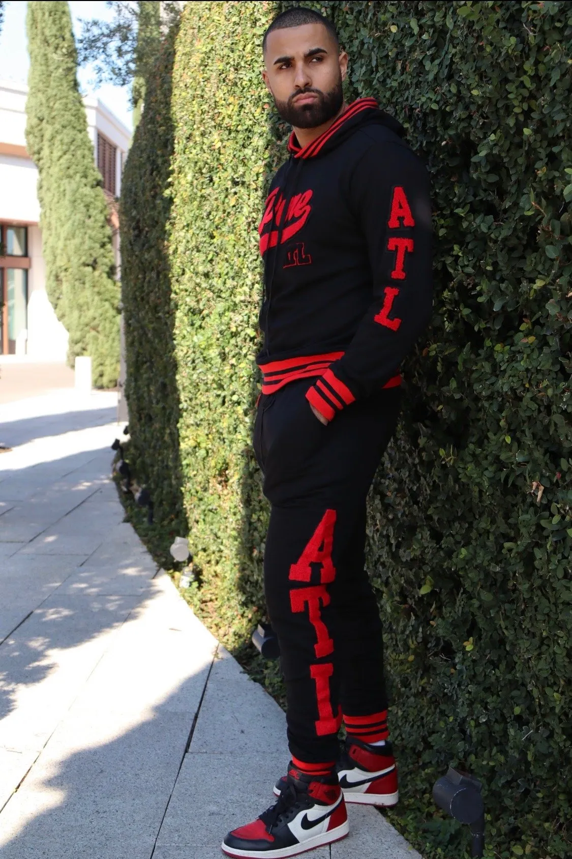 Logo Pure All Varsity Long Sleeve Hoodie