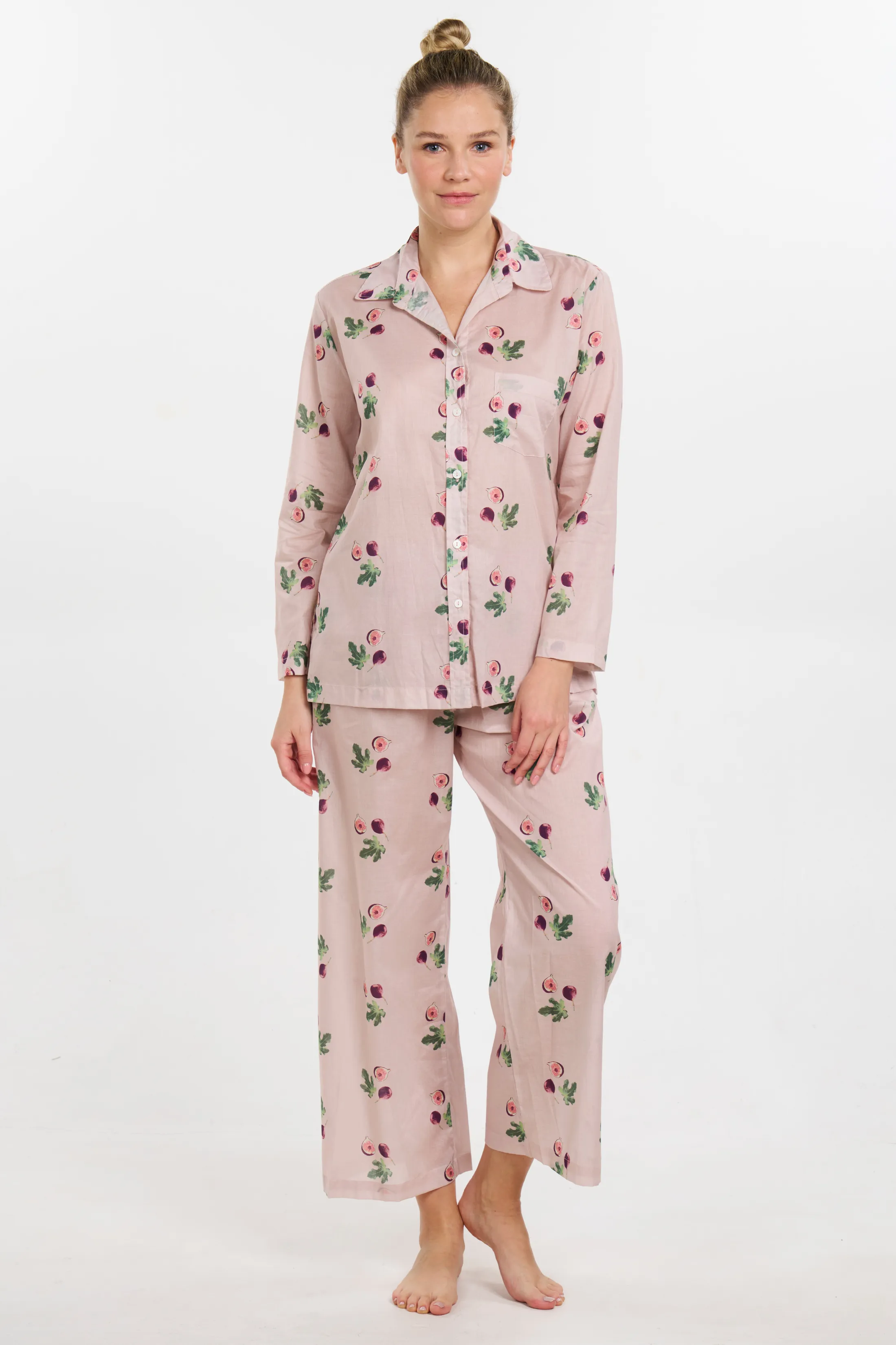 Long Sleeve PJ Set - Figs