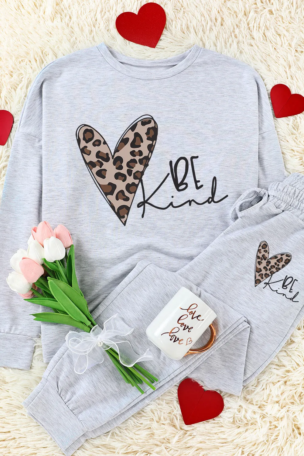 Long Sleeve Pullover and Jogger Pants Lounge Set