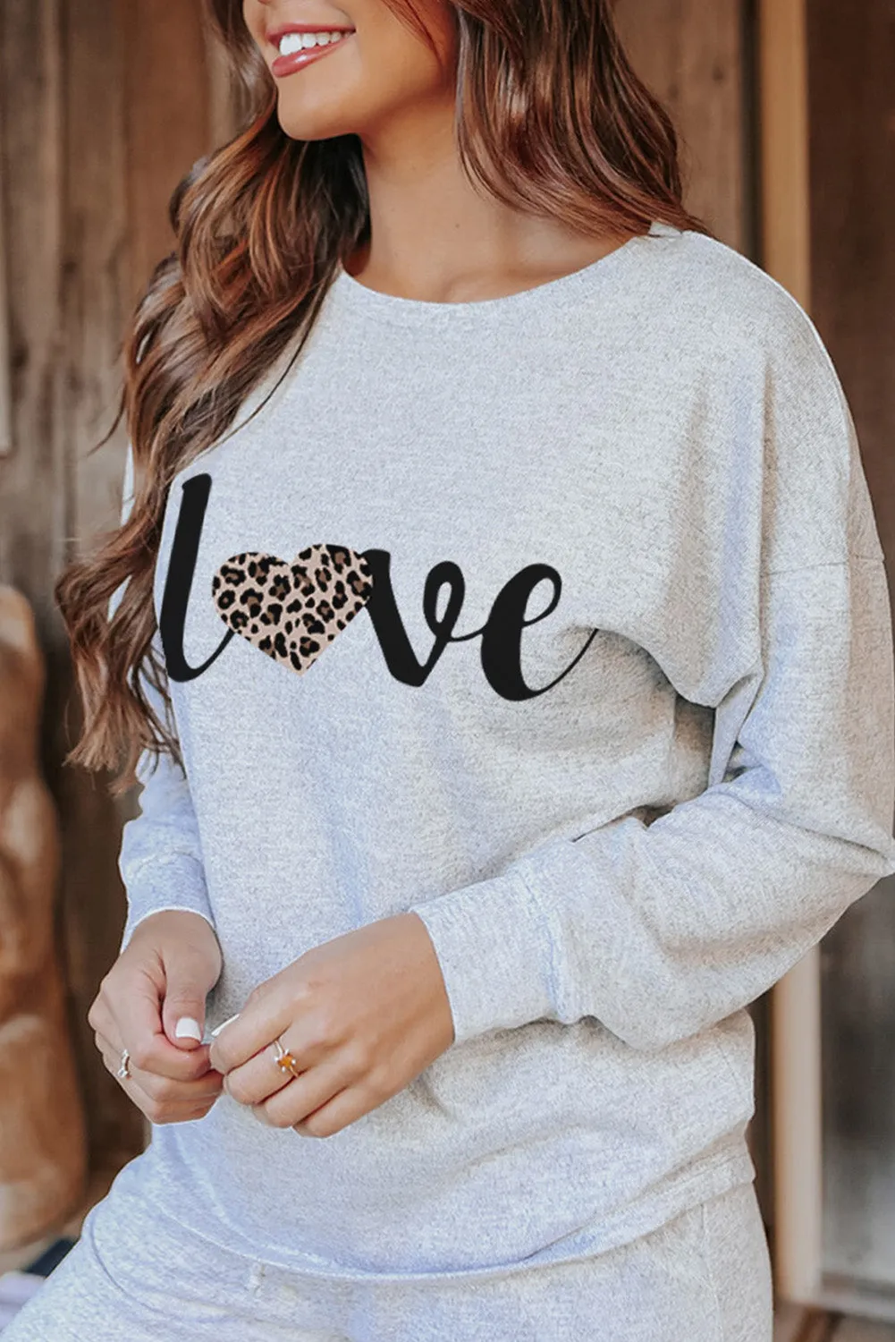 Long Sleeve Pullover and Jogger Pants Lounge Set