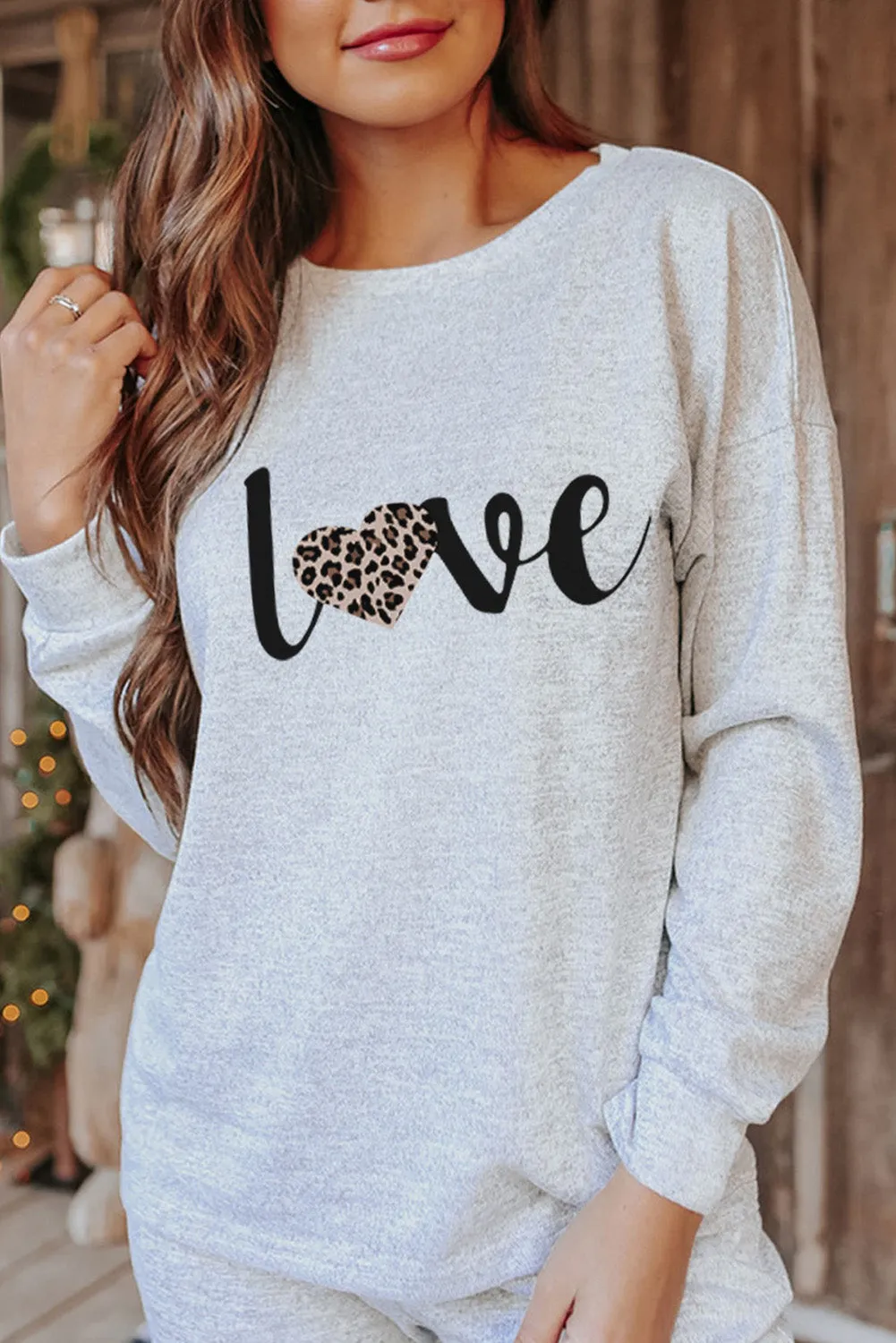 Long Sleeve Pullover and Jogger Pants Lounge Set