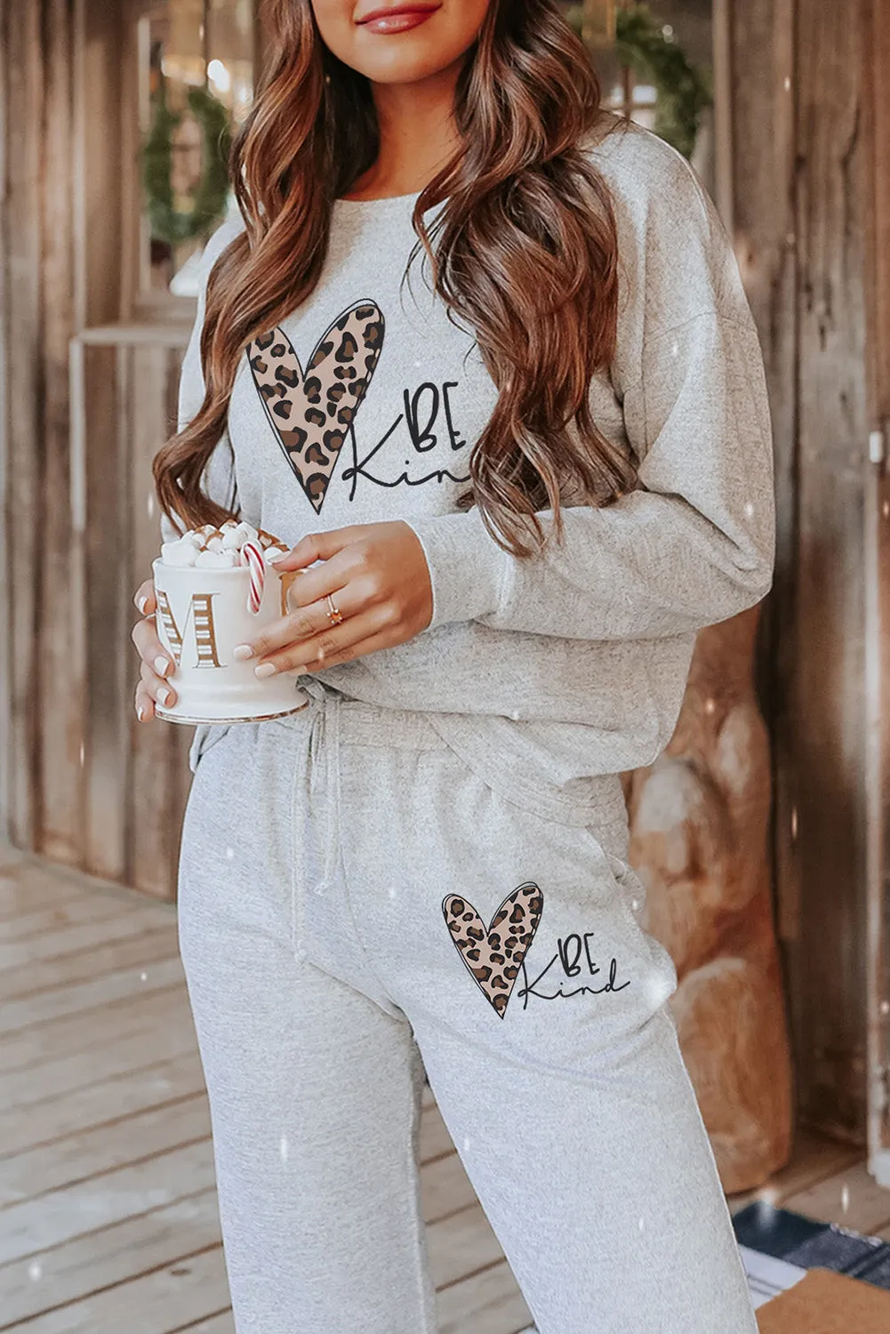 Long Sleeve Pullover and Jogger Pants Lounge Set