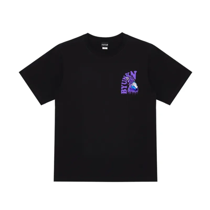 Loose Letter Print T-shirt