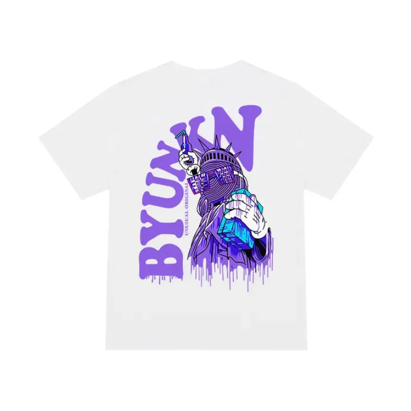 Loose Letter Print T-shirt