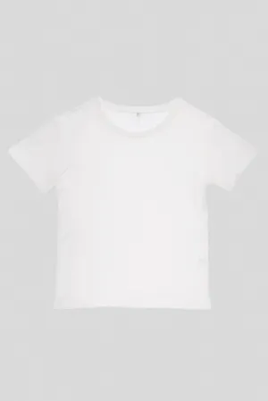 Loose Tee Shirt in Undyed
