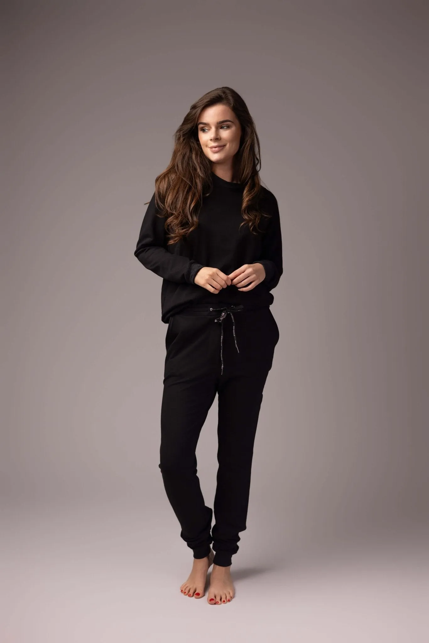Loungewear: Spring Sweatpants BLACK CLEARANCE SALE