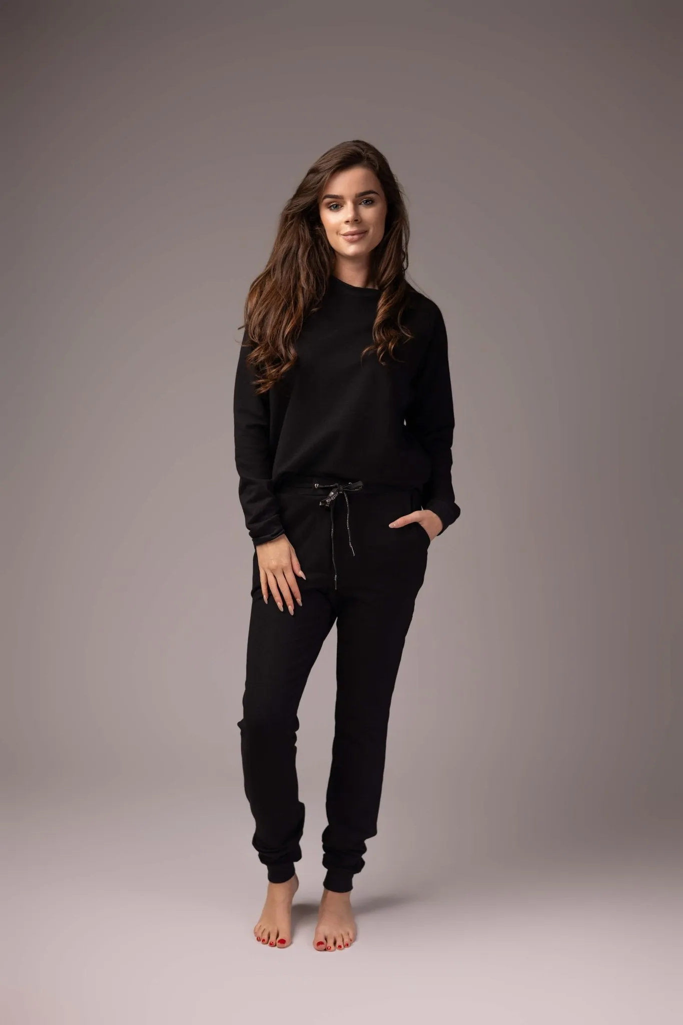 Loungewear: Spring Sweatpants BLACK CLEARANCE SALE